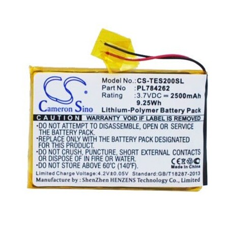 Bsc Preferred Teasi One 2 GPS Replacement Battery CS-TES200SL
